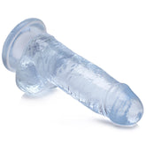 Jock C-Thru Dildo - 8 Inch